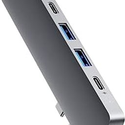 TECHNOVIEW USB C Hub for MacBook, 7-in-2 USB C to C Adapter, Compatible with Thunderbolt 3 Port, 100W Power Delivery, 4K HDMI, USB C and 2 USB A Data Ports, SD and microSD Card Reader-21