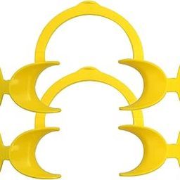 Dentosmile Flexi Eco Cheek Retractors Mouth Opener with Wings in Yellow Colour - Large (2)-image-98