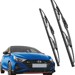 Care Windshield Car Wiper Blades Compatibility with - Set of 2Pc (Hyundaii i)-17