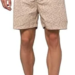 cantabil Men Printed Regular Fit Boxer for Men | Casual Wear Boxer for Men | Boxer for Men (P_MBOX00007_Beige)-picture-33