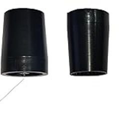 Rubber Ferrule Shoes, 30mm Replacement Rubber for Patient Walker, Rubber Ferrule Shoes with Metal Inserts, Durable Rubber Ferrule Shoes for Walkers, Eco-Friendly Tips for Mobility Aids, Black-picture-11