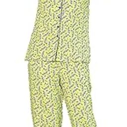 Women's Rayon Straight Floral Printed Night Suit for Women-picture-29