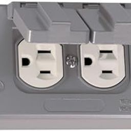 Sigma Electric 15 amps Metal Duplex Outlet Kit For For Use in Branch Circuit Wiring, Wet Locations-image-29