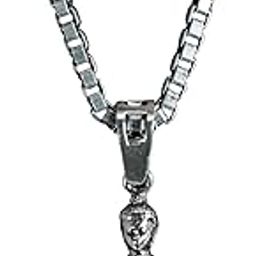 SilverQuirks Midnight Buddha Pendant for Men | Stylish Silver-Toned Buddha Pendant | Rugged & Masculine Jewelry Gift-image-12