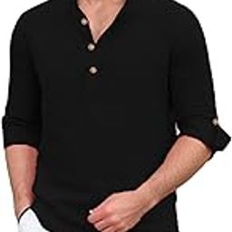 Slim Fit Short Kurta for Men and Boys.(KRT_BTN07, Navy Blue)-image-3