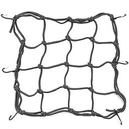 BuySasta Universal Multipurpose Super Strong Bike seat net/Bungee Net for - All Bikes (Black)-image-18