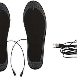MERISHOPP USB Electric Heated Shoe Insoles Heat Boots Warm Socks Winter Foot Warmers-image-20