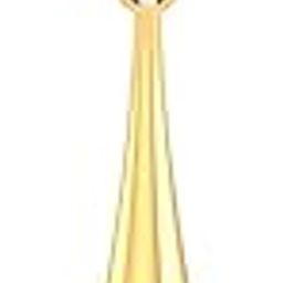 18KT Yellow Gold Dangling Dew Enamel Pendant for Women-image-63