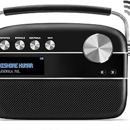Saregama Carvaan 2.0 Hindi Portable Music Player 5000 Pre-Loaded Songs with Podcast, FM/BT/AUX (Classic Black)-14