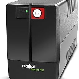 FRONTECH UPS Electra Plus 600VA/360W, Uninterrupted Power Supply System, Maintenance Free Battery, LED Indicator, Power Backup & Protection for Home/Office PC, Desktop and Other Electronics, (2564)-13