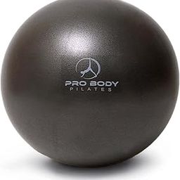 Mini Exercise Ball - 9 Inch Small Bender Ball for Stability, Barre, Pilates, Yoga, Core Training and Physical Therapy (Black)-image-54