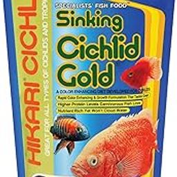 Hikari Cichlid Gold Sinking Pellet Fish Food For All Life Stages (Mini), 342g-24