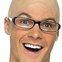 KANABEE Latex Bald Cap Skinhead Wig Flesh Skin Adult Rubber Head Cap Prank Accessory/Taklu Wig-image-44