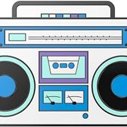 PopSockets Phone Grip with Expanding Kickstand, Enamel - Boom Box-26