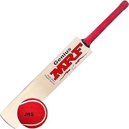 JRS D6 Wood Tennis Cricket Bat for Boys 14-15 Year Boys (Sticker multibrands)-image-30