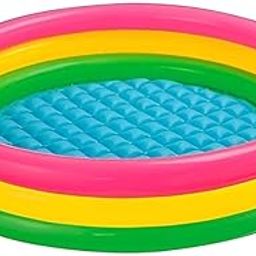 SOLDRIGHT SHOP 3ft Inflatable Swim Pool | Compact & Durable | Easy Setup for Kids & Small Spaces | Perfect for Summer Fun, Backyard Pools, Relaxation, and Family Outdoor Activities (1 Pcs.)-17