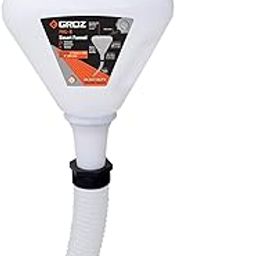 Groz Smart Funnel for Petrol, Diesel, Kerosene | V Shape funnel with Filter | Smart Funnel with Cap & Flexible Spout | Capacity 1.7 Litres | FNL/8-image-81