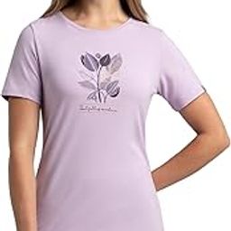 1361 Women's Super Combed Cotton Elastane Stretch Regular Fit Graphic Printed Round Neck Half Sleeve T-Shirt (Prints May Vary)-image-3