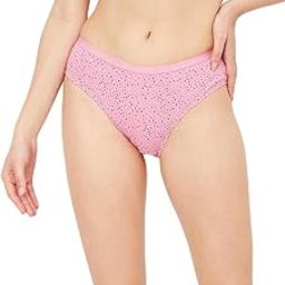 Women Cotton Printed Elasticated Bikini Panty - Pack of 3-picture-24