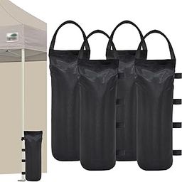 4 Pcs Canopy Sand Bag Weights, Outdoor Tent Anchors for Windproof Stability, Sandbag for Beach Umbrella and Advertising Tent,7.8 x 18.3in Portable Sand Bags-image-19