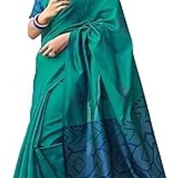 Women's Banarasi Silk Jacquard Saree with Unstitched Blouse Piece-picture-56