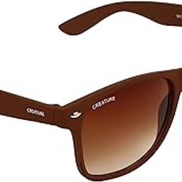 Brown Matte Finish UV Protected Unisex Sunglasses(Lens-Brown||Frame-Brown||Sun-015)-image-55