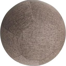 THE STYLE SUTRA® 2x65cm Exercise Ball Cover for Yoga Pilates Gym Ball Sitting Ball Chair Coffee | Sporting Goods | Fitness Running & Yoga | Fitness Equipment & Gear | Exercise Balls-image-13