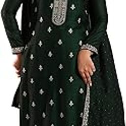 Womens Silk Blend Printed Kurta Set-image-7