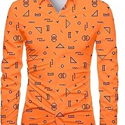 Polycotton Geometric Print Shirt Fabric (Unstitched)-image-13