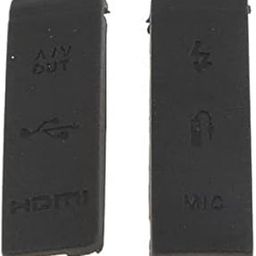 CALANDIS™ 5xUSB HDMI Rubber Dust Door Cover Lid Cap For Canon EOS 5D2 5D Mark II Camera | Digital Camera Parts | Replacement Parts & Tools-image-52