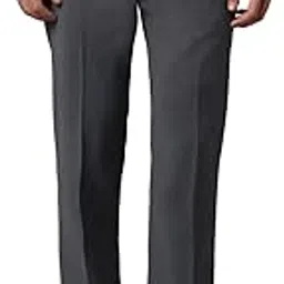 louis philippe Men's Regular Fit Mid Rise Pants-picture-46