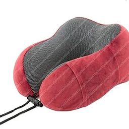 FunBlast Neck Pillow for Kids and Adults - Travel Soft Neck Pillow for Airplane Travel for Men, Women & Kids, Memory Foam Neck Pillow, Air Travel Neck Pillow (Maroon)-49