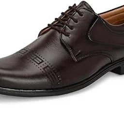 centrino Formal Shoe for Men | Cushioned Insole | Stylish Lace-Up | Perfect for Boys & Men | Office Wear & Formal Dress-picture-22