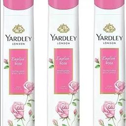 Yardley London pink english rose deo PACK OF 3 Deodorant Spray - For Women (450 ml)-picture-54
