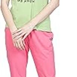 Womens Cotton Printed Capri & Top Set,Nightsuit-image-57