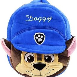DZert Kids School Bag Soft Plush Cartoon Velvet Animal Backpacks-image-87