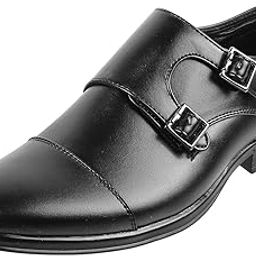 Men's Stylish Formal Monk Shoes-image-15