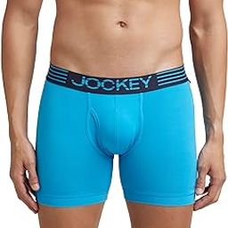 MM06 Men's Microfiber Mesh Elastane Stretch Active Wear Sports Boxer Brief with Stay Dry Technology-image-83