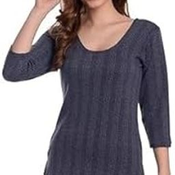 Thermal Women's Ultra Soft Full Sleeveless Camisole Scoop Neck Winter Full Sleeve top Casual Wear Top Warmer Casual Top Pack of 1-28