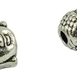 20 Pieces Tibetan Silver 3D Buddha Spiritual Spacer Beads Jewelry DIY Making Findings Compatible with Necklace Earrings Bracelet-image-23
