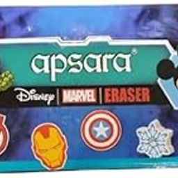 Apsara Eraser Disney Dispenser | for Clean & Clear Erasing | Dust Free | Non-Toxic & Safe for Kids | Vibrant Body Colors | 5 Assorttment Designs | use for School, College Students | 50 Pcs Pack-image-58