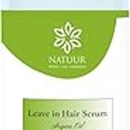NATUUR - Argan Oil Hair Serum - 100ml | Nourishing and Frizz-Reducing | Lightweight and Non-Greasy | Daily Use | Smooth, Manageable, and Healthy-Looking Hair-56