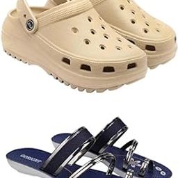 Extra Soft Classic Casual wear with Flexibility Technology Wedges Combo for Women's/Girl's(6129/1945)()-image-75