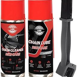LA86 Chain Cleaner + Chain Lube 100ML with Free Brush - Complete Bicycle & Motorcycle Chain Care Kit with FREE BRUSH by Vijya Chemicals-image-87