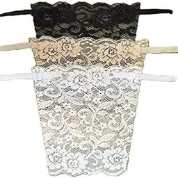 Deep Neck Cleavage Cover for Personal Care, Modesty Panel White-54