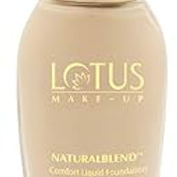 LOTUS MAKE-UP Herbals Naturalblend Comfort Liquid Foundation SPF-20, Sand, 30ml-image-35