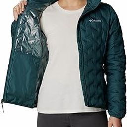 Women Omni-Heat Reflective Delta Ridge Hooded Hiking and Trekking Down Jacket-picture-34
