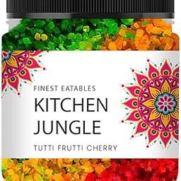 Kitchen Jungle Tutti Frutti for Cake | Tuti Fruti | Cherries | Cherry (Three, 400gm Jar Pack of 1)-image-94