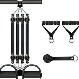 SPIKE Black Tummy Trimmer for Home Gym Exercise - Leg, Ab, and Full Body Workout for Men and Women-8