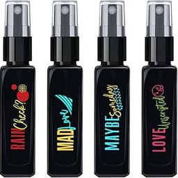 Maryaj Rain Check? EDP and Mad Love EDP and Maybe Someday EDP and Love Unscripted EDP (Pack of 4, Each 8ML) Long Lasting Scent Spray Gift For Men and Women-picture-37